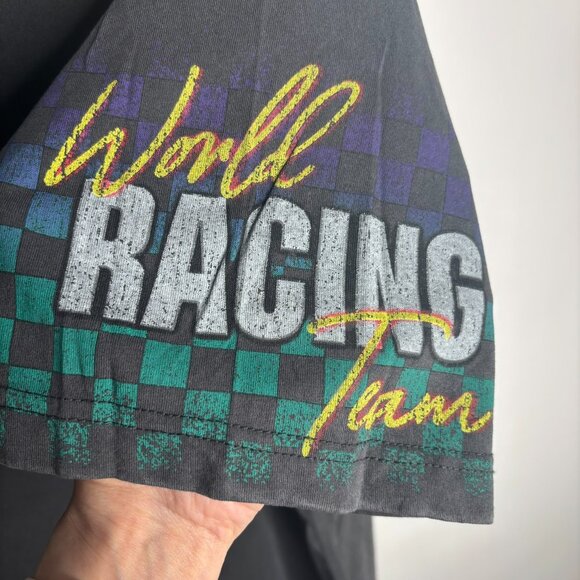 Alpha Collective Men’s Prism Racing Black T Shirt NASCAR Theme Size L New - Picture 9 of 10